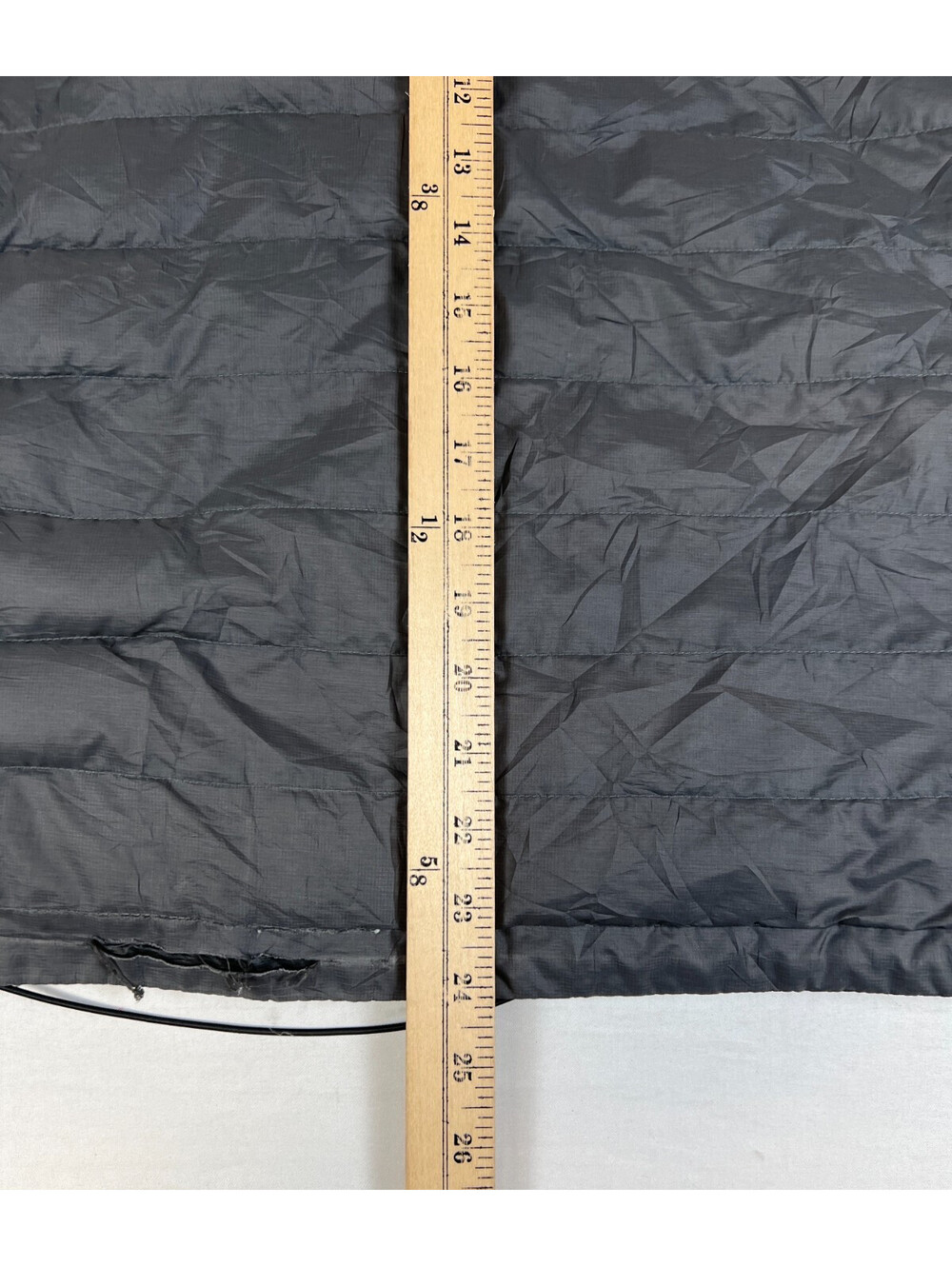 Patagonia Men XS Down Jacket Grey Full Zip Puffer Outerwear Warm Lightweight - Picture 12 of 14